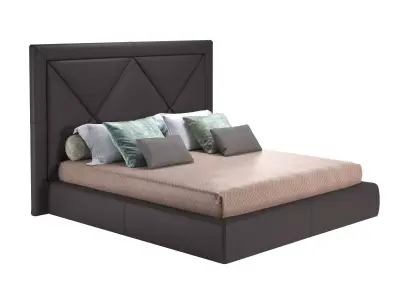 Corniche Bed 3D model
