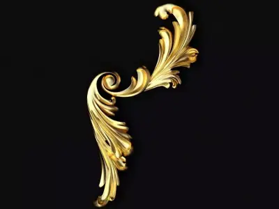 dekor ornamet 3D model