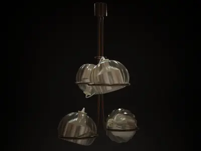 Vintage chandelier 3D model