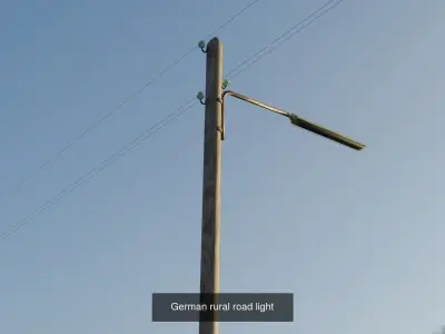 Rural Countryside assets 3D Model Pack