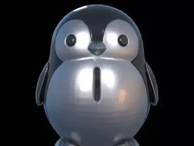 Penguin Bank 3D print model