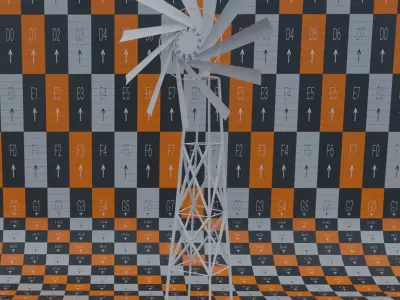 Farm Village 3D Model Pack  Assets for Games and Animation Low-poly 3D model