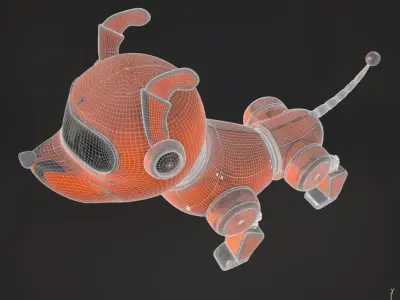Robot Dog 3D model