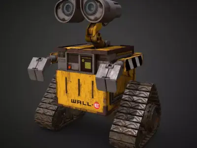 Wall E - robot 3D model