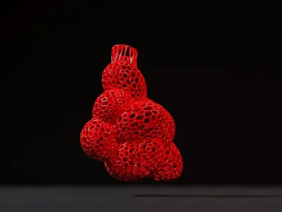 Egg Vase 3D print model