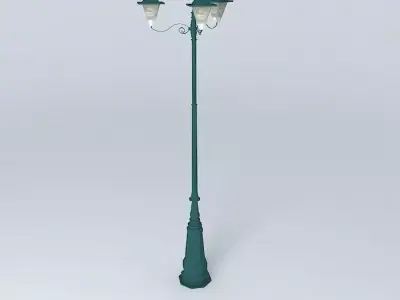 Street light 3D model 9