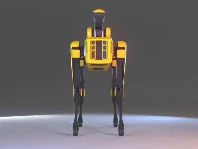 Spot Robot With Arm 3D model