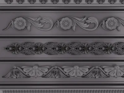 Trim Ornament 115 3D model