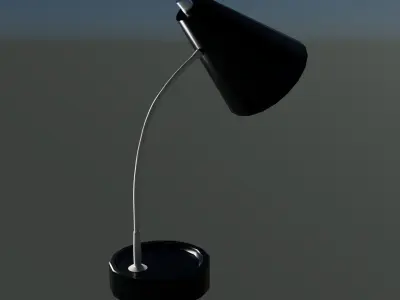 Desk Lamp Low-poly 3D model