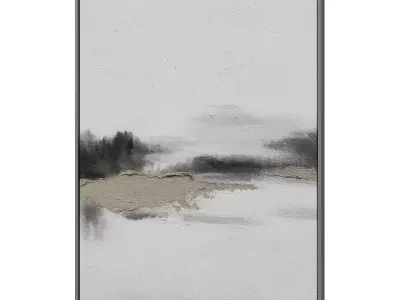 Abstract Painting Frame set 3D model 708
