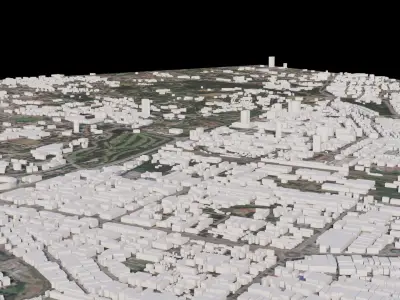 Nairobi - Kenya 3D model