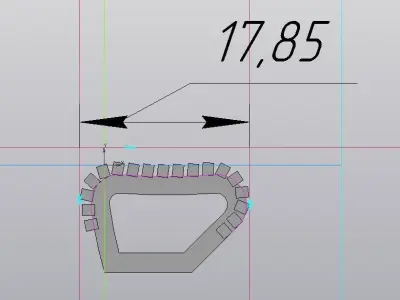 Bench Scale model 1 43 3D print model