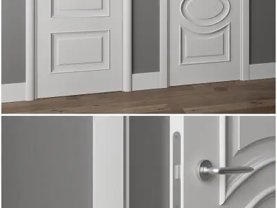 Doors Dorian Belvedere 4 12 3D model