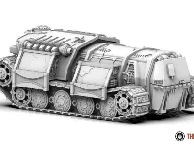 Fabricarii - Mausoleum Transport 3D print model