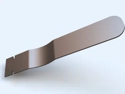 Stainless Brick Tie Channel and Wall Ties Low-poly 3D model