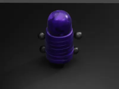 PAINTED  ROBOT  3D model