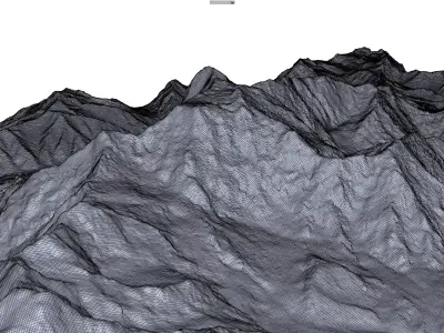Nanga Parbat Pakistan 3D model