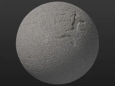 Large area seamless damaged asphalt texture Texture