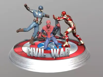 Civil War 3D print model