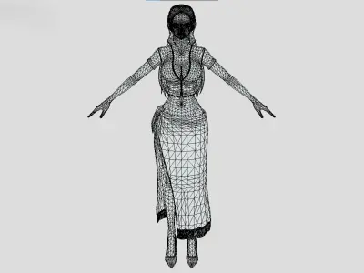 Nico Robin - One Piece - Odyssey Low-poly 3D model