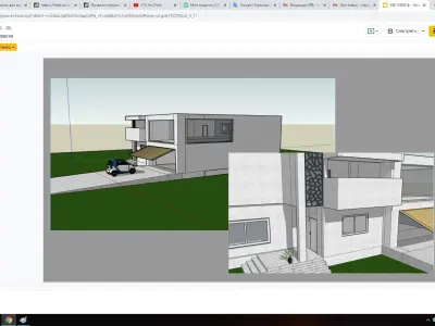 Cottage in the Art Nouveau style  3D print model