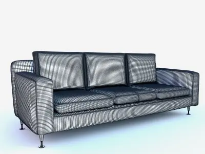 Comfy Modern Sofa 3D model