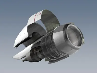  CFM56-7B Jet Engine Lite 