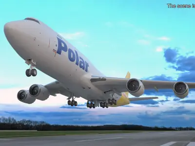  Boeing 747-8 DHL Polar Air Cargo 