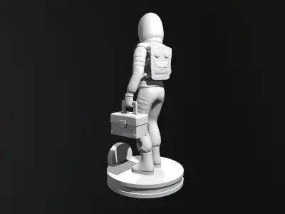 Chibi Artifact Researcher 3D print model