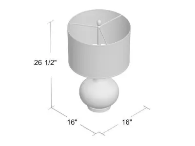 Adrianna Table Lamp 3D model
