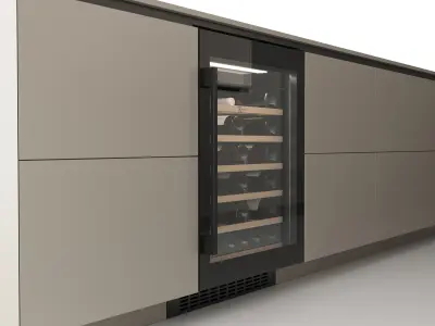 Kitchen set 01 3D model