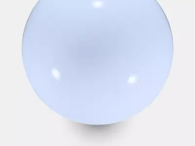 Wood-free LED light source E14 470 lumen 3D model