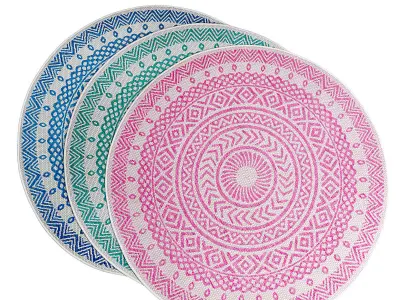 NORTHRUGS Giro round rug  3D model
