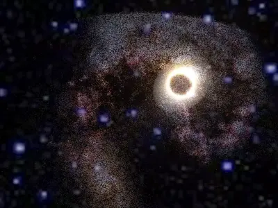 Irregular Galaxy 3D model