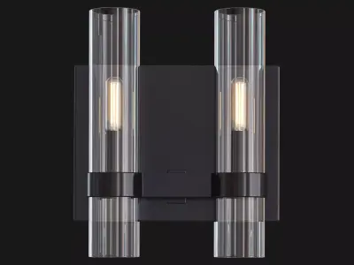 RH Ravelle Double Sconce 3D model