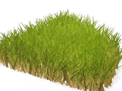 GRASS  PLANT NATURE FLOWER Free 3D print model