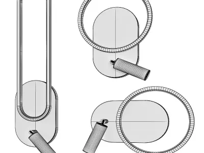 Carit Wall Lamp 3D model