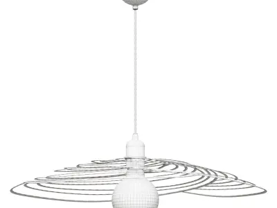 Nido modern chandelier 50x185-40 3D model