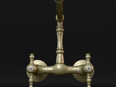 Water Faucet 1 3D model