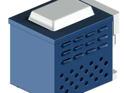 Educational Icecream Machine Toy 3D model