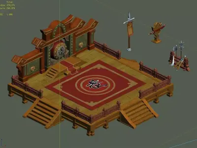 Peach Blossom Island - Yantai 17 3D model