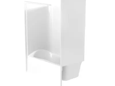 Oasis STYLLIS SERIES TUB  SHOWER 3D model