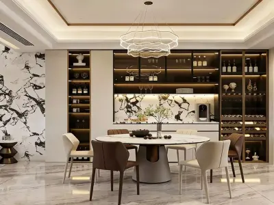 Modern luxury style 3D model