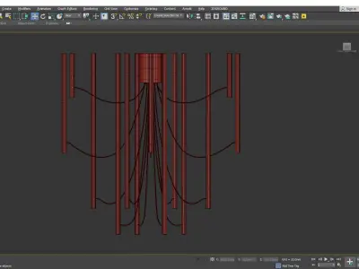 Fabbian ari pendant Low-poly 3D model