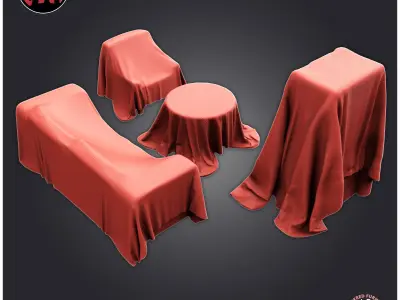 Covered Furniture 3D print model