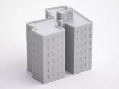 3D Print miniature building RB-US-NY-055 3D print model