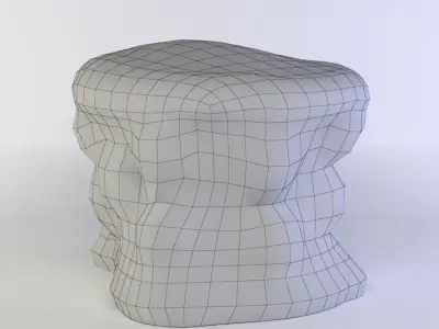 Earth platform Low-poly 3D model buy