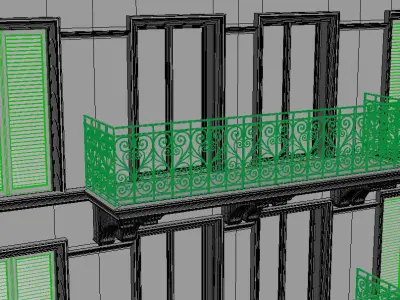Paris House 3 3D model
