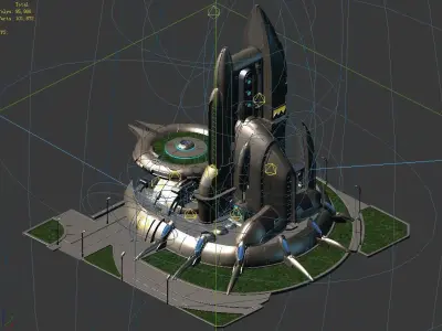 Mechanical Building - Fleet Lord 3D model