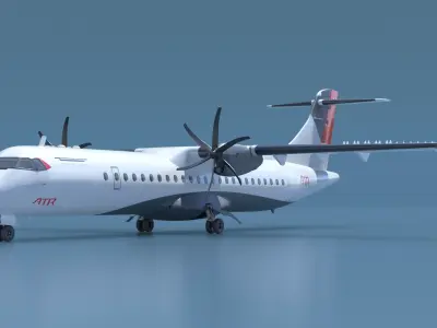  Regional Passenger Aircraft ATR 72-600 